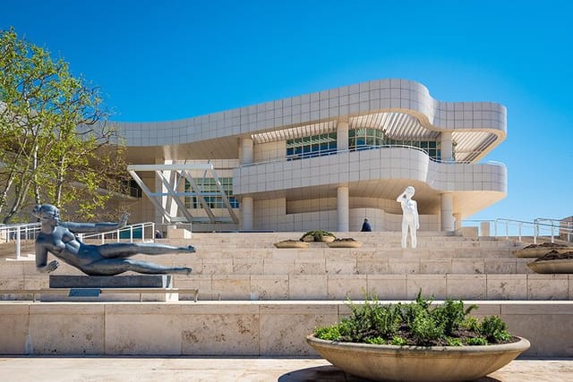 Entrance to The Getty Center